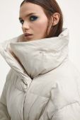 Пухова куртка Medicine жіноча колір бежевий зимова