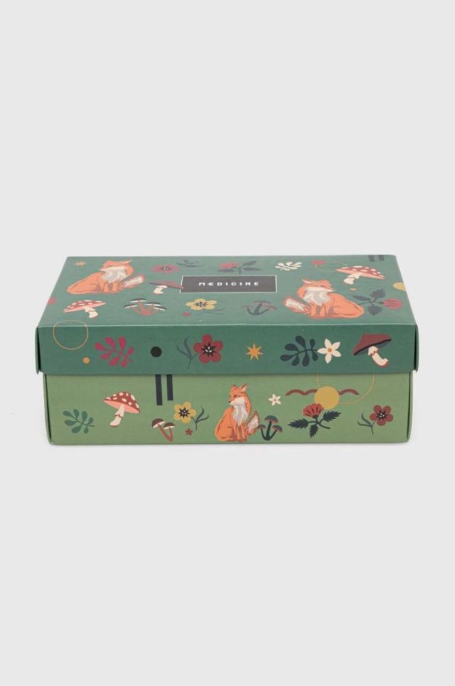 Бавовняні шкарпетки Medicine 3-pack колір барвистий (3599307) фото 6