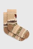Шкарпетки Medicine жіночі колір бежевий Шкарпетки Medicine жіночі колір бежевий