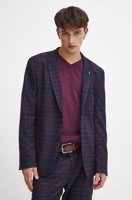 Піджак Medicine чоловіча колір бордовий