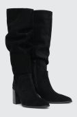 Чоботи Medicine колір чорний каблук блок