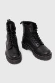Шкіряні черевики Medicine колір чорний на платформі Шкіряні черевики Medicine колір чорний на платформі