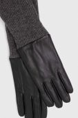 Шкіряні рукавички Medicine жіночі колір чорний (3616916)