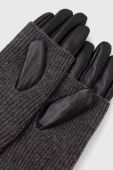 Шкіряні рукавички Medicine жіночі колір чорний (3616916)