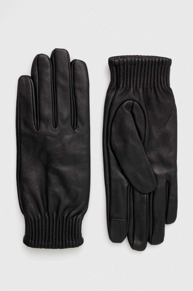 Шкіряні рукавички Medicine жіночі колір чорний (3608706)
