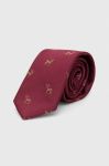 Краватка Medicine колір бордовий (3685976)