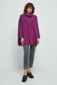 Пончо Medicine колір фіолетовий легке