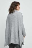 Пончо Medicine колір сірий легке