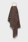 Шарф Medicine жіночий колір коричневий візерунок (3613252)