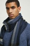 Шарф Medicine чоловічий колір синій візерунок
