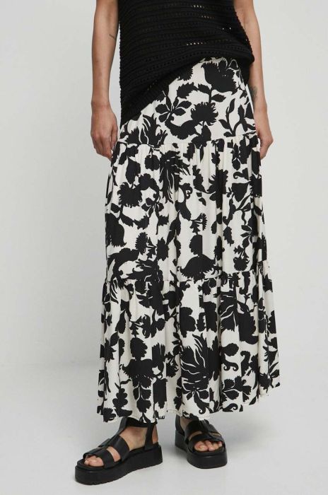 Спідниця Medicine колір бежевий maxi розкльошена (3375926) Спідниця Medicine колір бежевий maxi розкльошена (3375926)