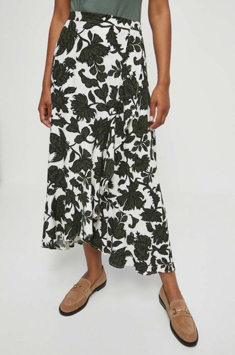 Спідниця Medicine колір бежевий maxi розкльошена (3401916) Спідниця Medicine колір бежевий maxi розкльошена (3401916)