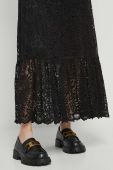 Спідниця Medicine колір чорний maxi розкльошена (3469431)