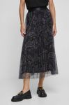Спідниця Medicine колір чорний midi розкльошена (3545479) Спідниця Medicine колір чорний midi розкльошена (3545479)