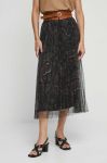 Спідниця Medicine колір чорний midi розкльошена (3545484) Спідниця Medicine колір чорний midi розкльошена (3545484)