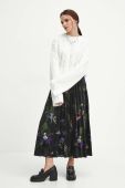 Спідниця Medicine колір чорний midi розкльошена (3620840)