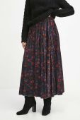 Спідниця Medicine midi розкльошена колір чорний (3620835) Спідниця Medicine midi розкльошена колір чорний (3620835)