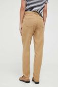 Штани Medicine жіночі колір бежевий фасон chinos середня посадка (3390059)