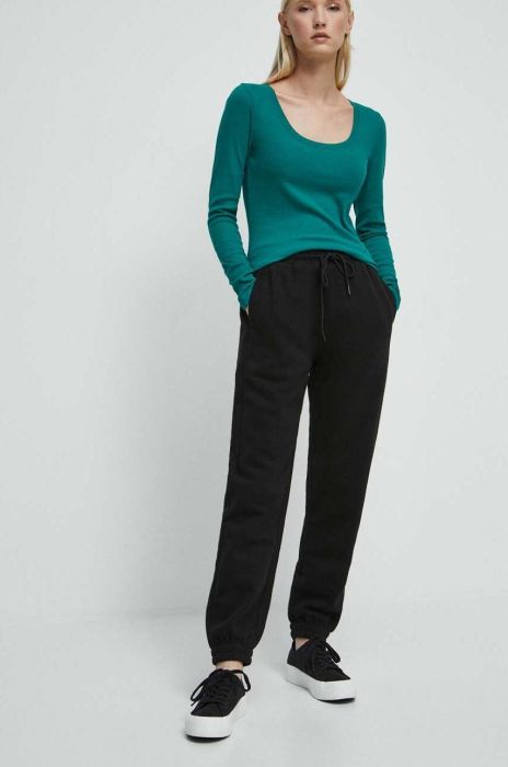 Спортивні штани Medicine колір чорний однотонні (3576316)