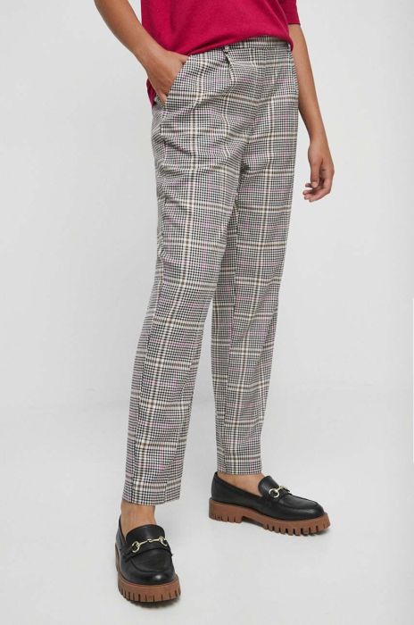 Штани Medicine жіночі фасон chinos середня посадка колір барвистий (3452456)