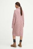 Сукня Medicine колір рожевий midi oversize (3626870)