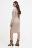 Сукня Medicine колір бежевий midi облягаюча (3643152)