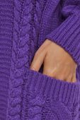 Светр Medicine жіночий колір фіолетовий теплий (3469635)
