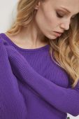 Светр Medicine жіночий колір фіолетовий легкий (3569332)