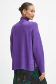 Светр Medicine жіночий колір фіолетовий гольф