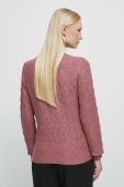 Светр Medicine жіночий теплий півгольф колір рожевий (3573156)