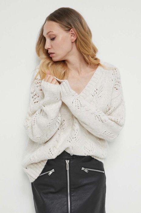 Светр Medicine жіночий колір бежевий теплий (3569397)