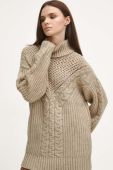 Светр Medicine жіночий колір бежевий гольф (3634093)