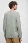 Бавовняний светр Medicine колір зелений легкий (3503408)