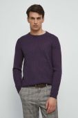 Светр Medicine чоловічий колір фіолетовий легкий