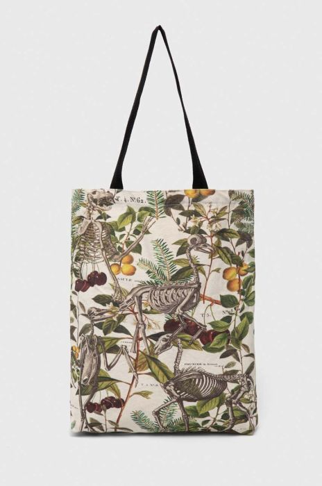 Бавовняна сумка Medicine колір бежевий (3555715)