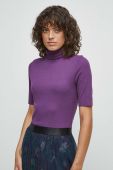 Футболка Medicine жіночий колір фіолетовий гольф (3573128)