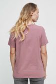 Бавовняна футболка Medicine колір рожевий (3587607)