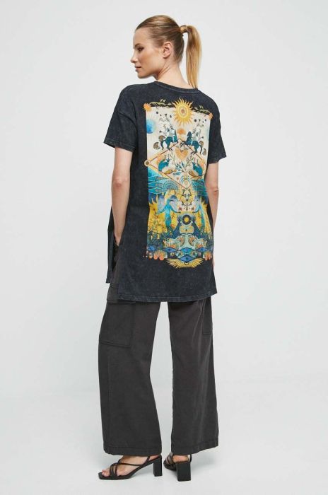 Бавовняна футболка Medicine жіноча колір сірий (3368077)