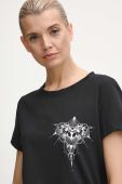 Бавовняна футболка Medicine жіночий колір чорний (3673520)