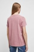 Бавовняна футболка Medicine колір рожевий (3569343)