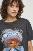 Бавовняна футболка Medicine колір сірий (3549686)