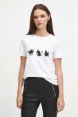 Бавовняна футболка Medicine жіночий колір білий (3628453)