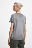 Бавовняна футболка Medicine жіночий колір сірий (3685389)