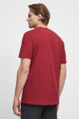 Футболка Medicine чоловічий колір бордовий однотонний (3349591)