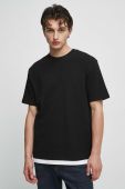 Бавовняна футболка Medicine колір чорний однотонний (3573167)
