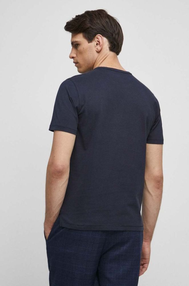 Бавовняна футболка Medicine колір синій однотонний (3573000) фото 3