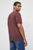 Футболка Medicine чоловічий колір бордовий меланж (3608810)