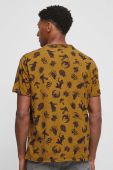 Бавовняна футболка Medicine чоловічий колір коричневий візерунок (3355255)