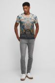 Бавовняна футболка Medicine чоловічий візерунок колір барвистий (3368027)