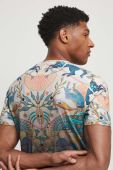 Бавовняна футболка Medicine чоловічий візерунок колір барвистий (3368027)